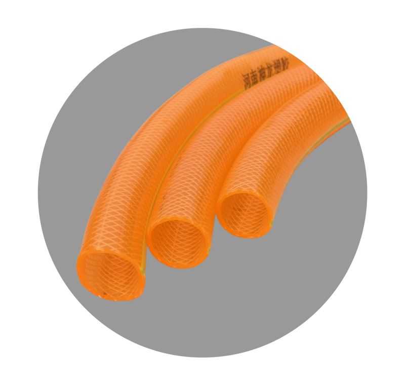 橙色透明增強(qiáng)軟管