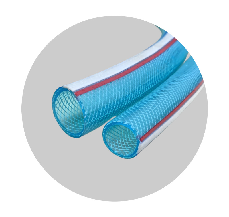 海藍(lán)色精致增強軟管