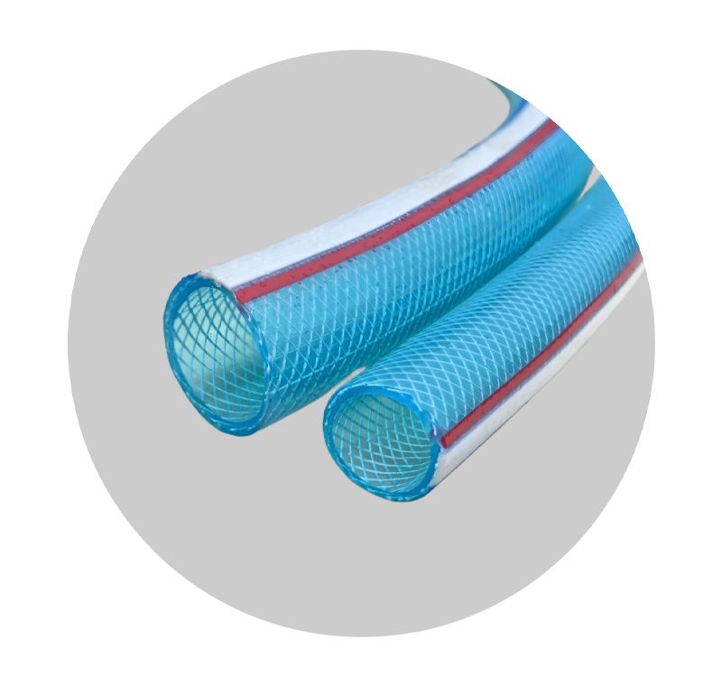 海藍色精致增強軟管